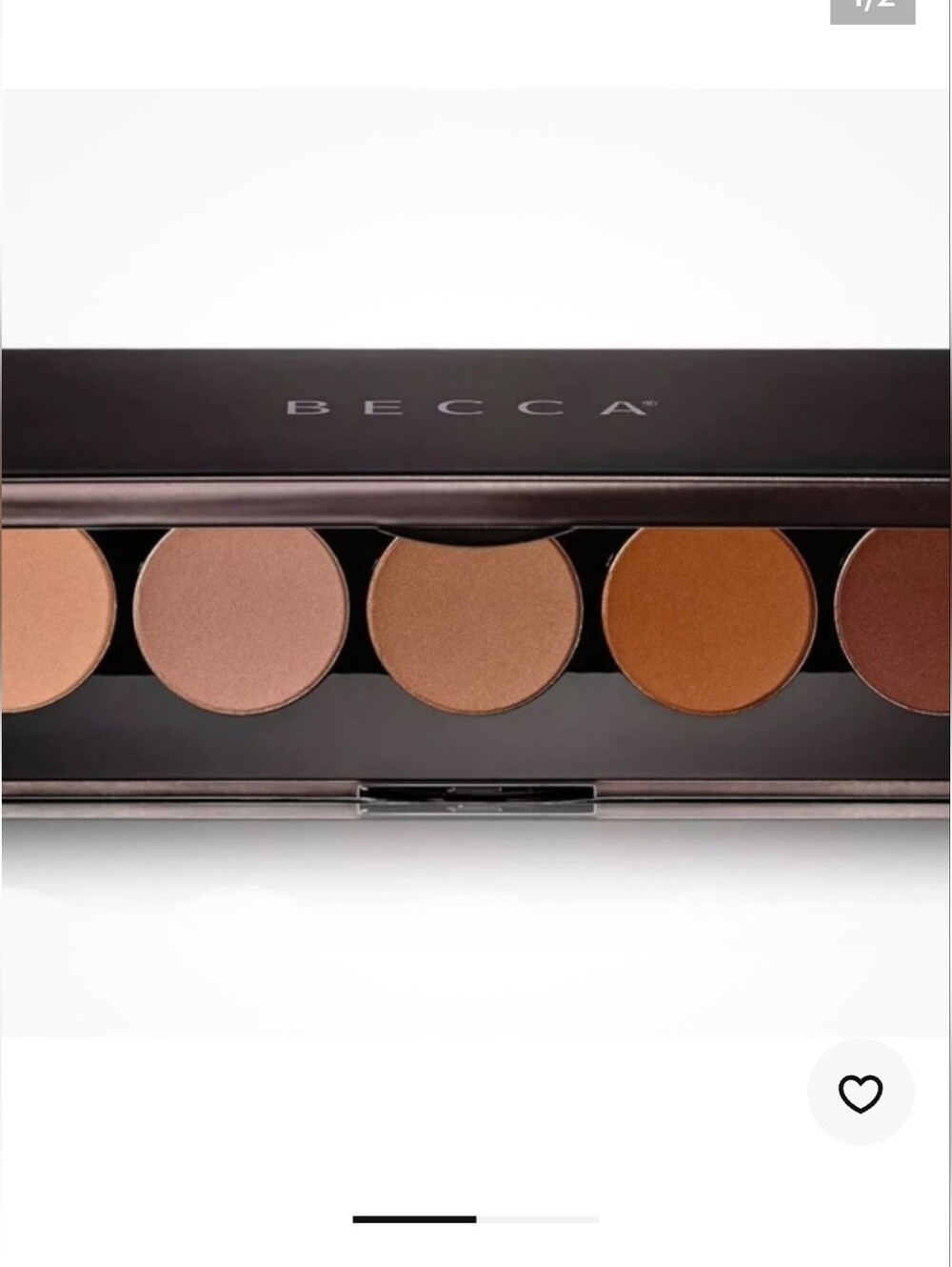 BECCA Ombre Nudes Eyeshadow Palette - Warm Brown & Tan Tones